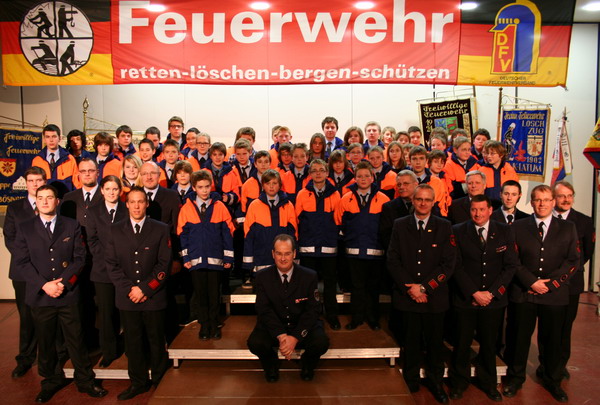 Gruppenfoto am Ehrenabend 2011 (18. März 2011) 